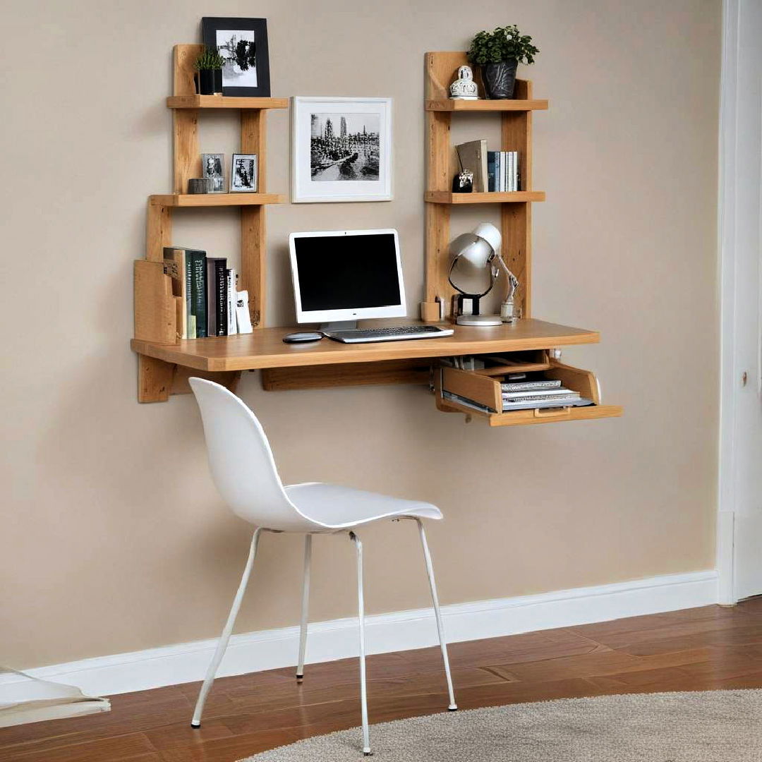 wall mounted desk