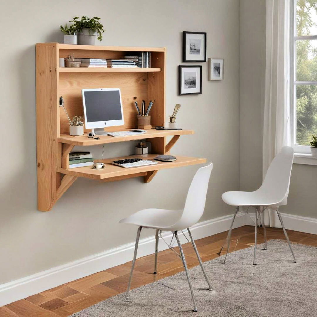 wall mounted desks