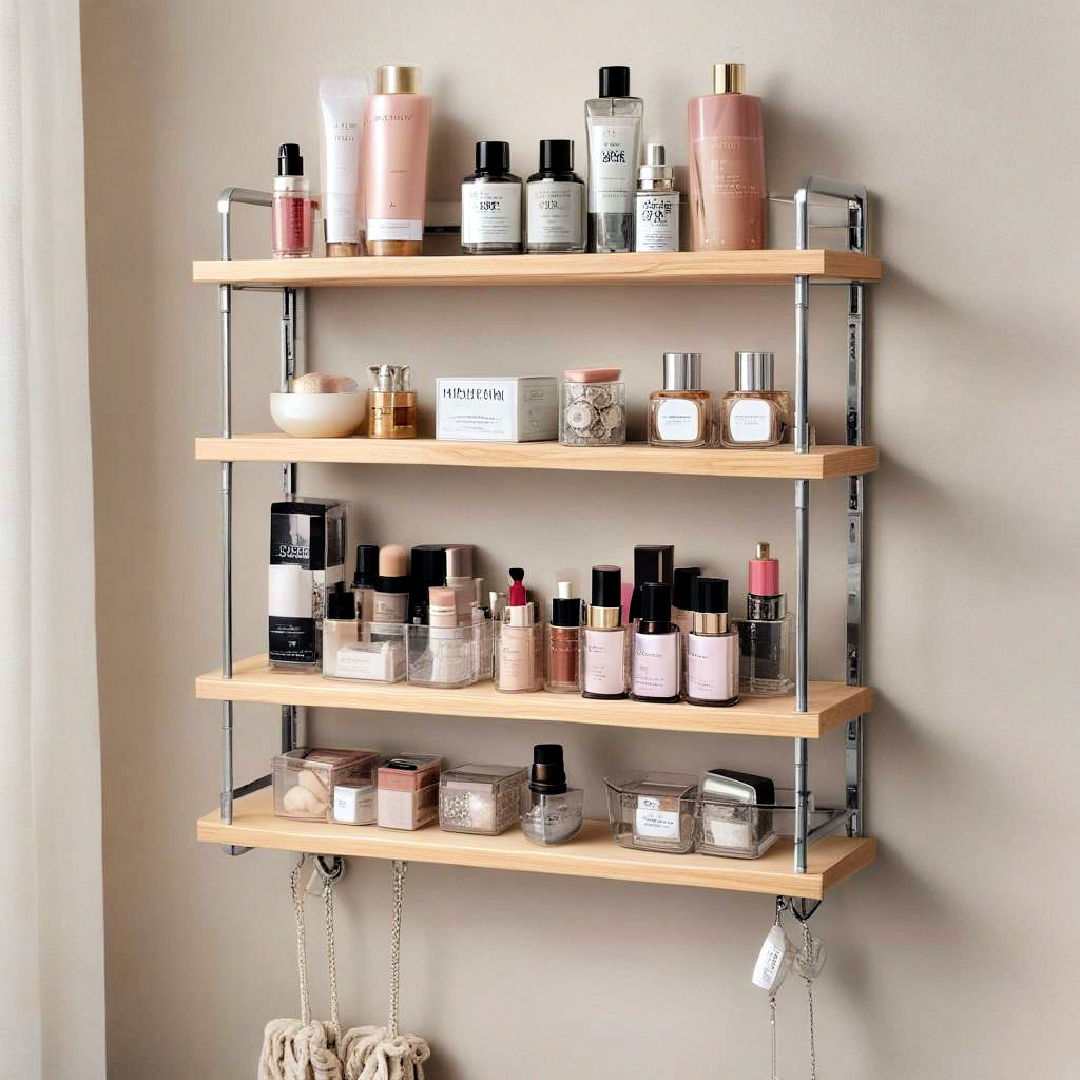 wall mounted shelving