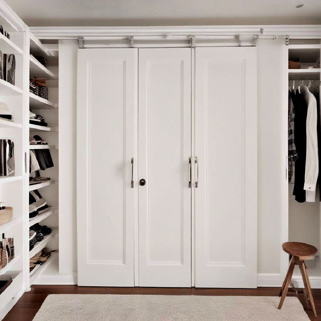 white closet doors