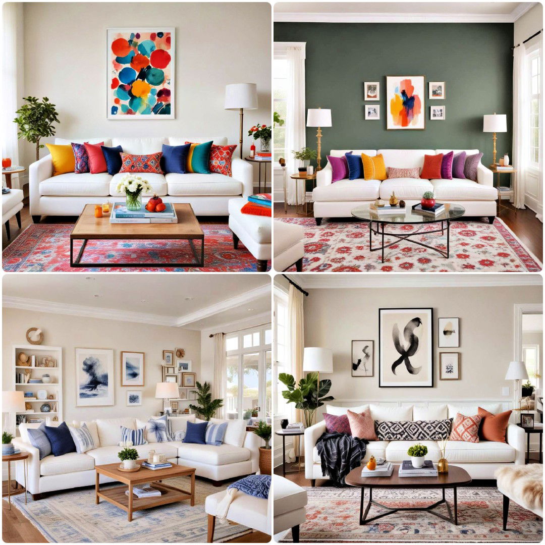 25 White Couch Living Room Ideas To Refresh Your Space