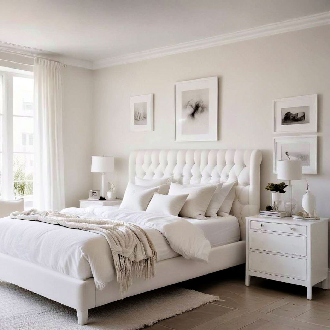 white furniture