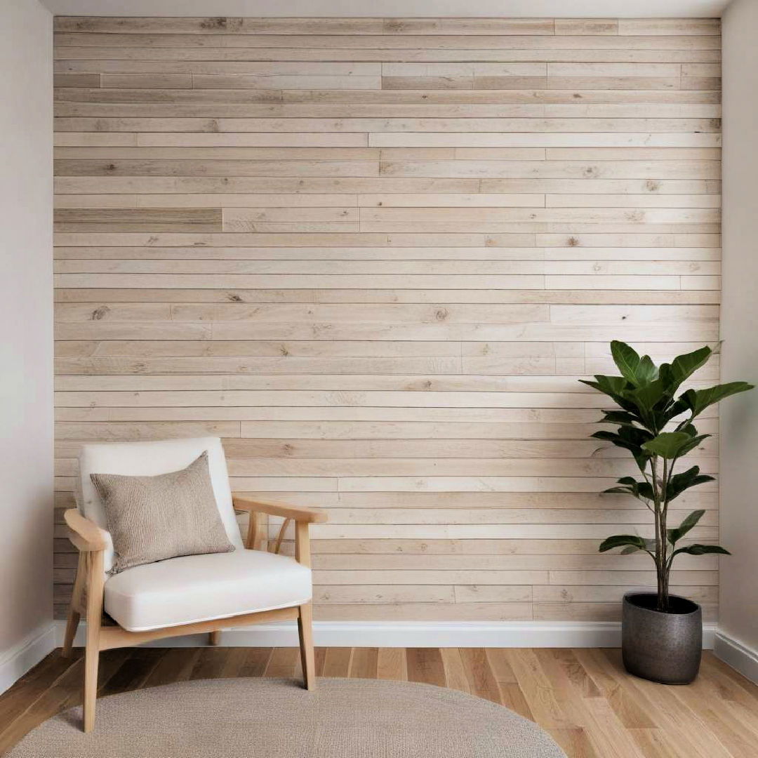 whitewashed wood slats