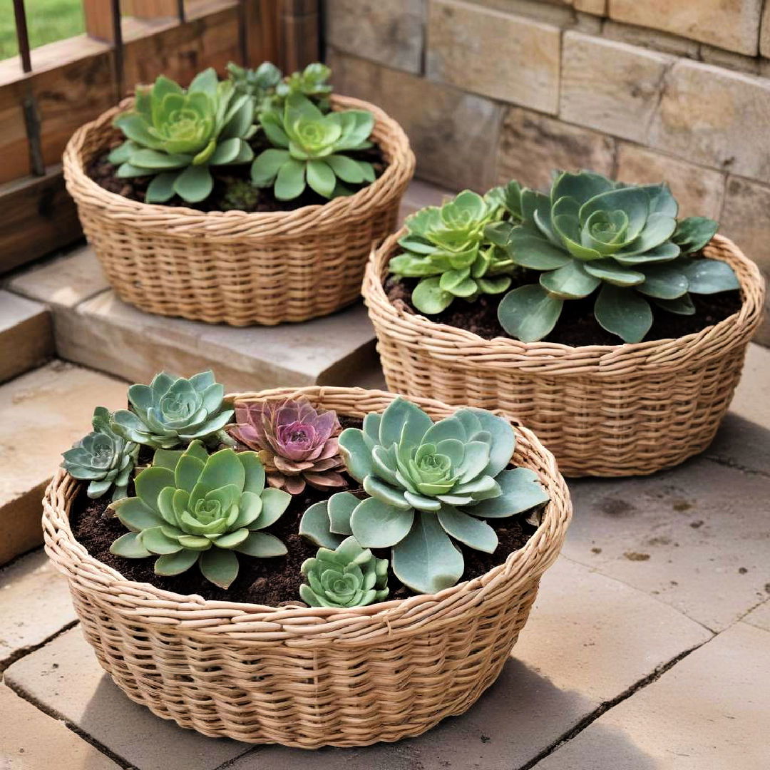 wicker baskets