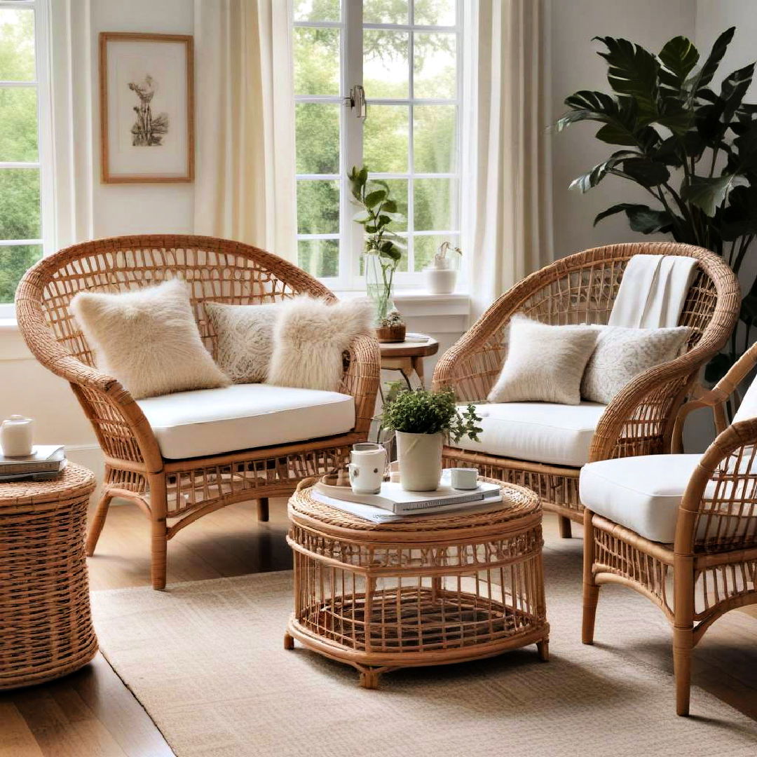 wicker furniture