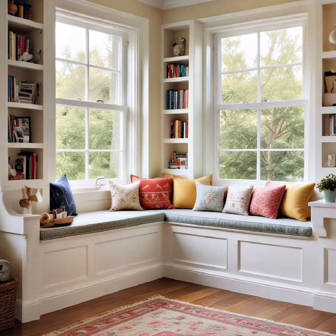 window seat storage