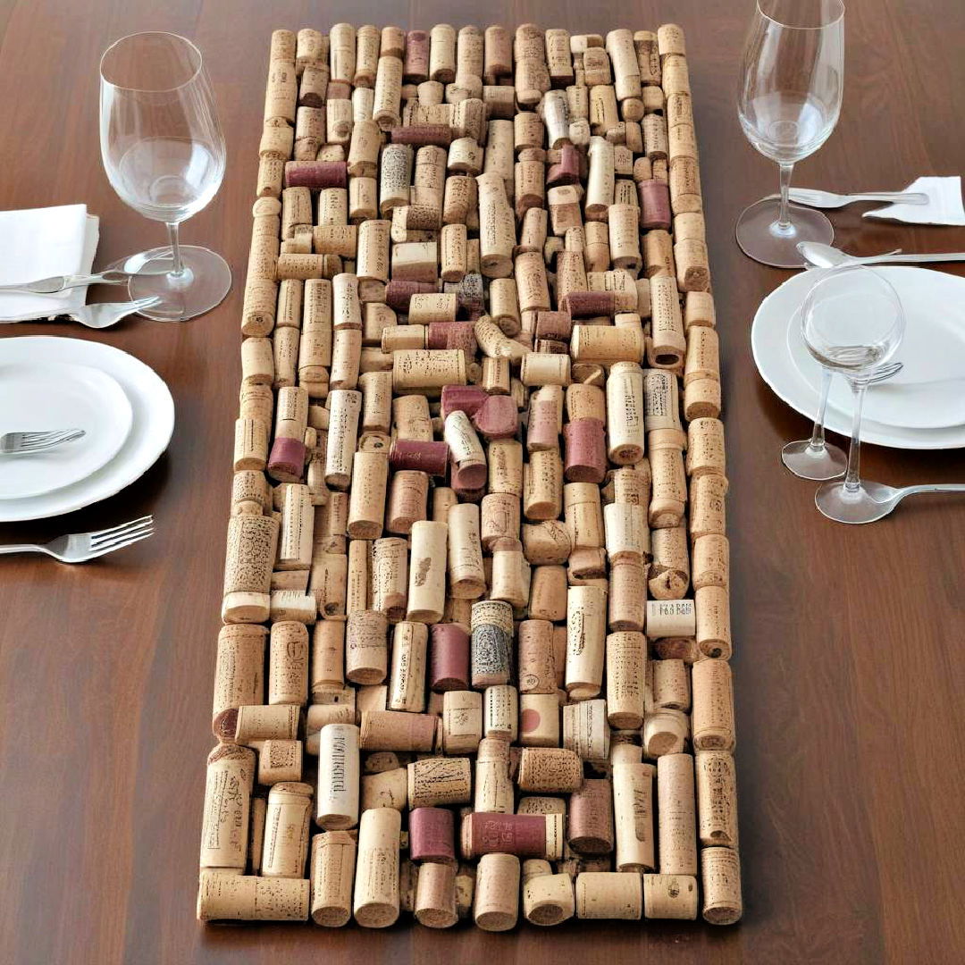 wine cork runner