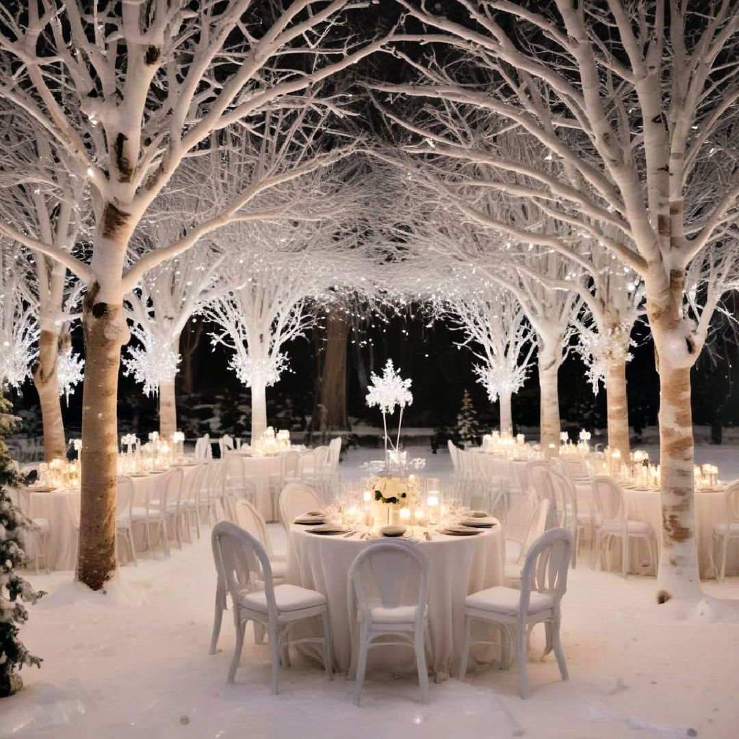 winter wonderland wedding