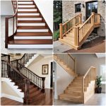 wood stair railing ideas