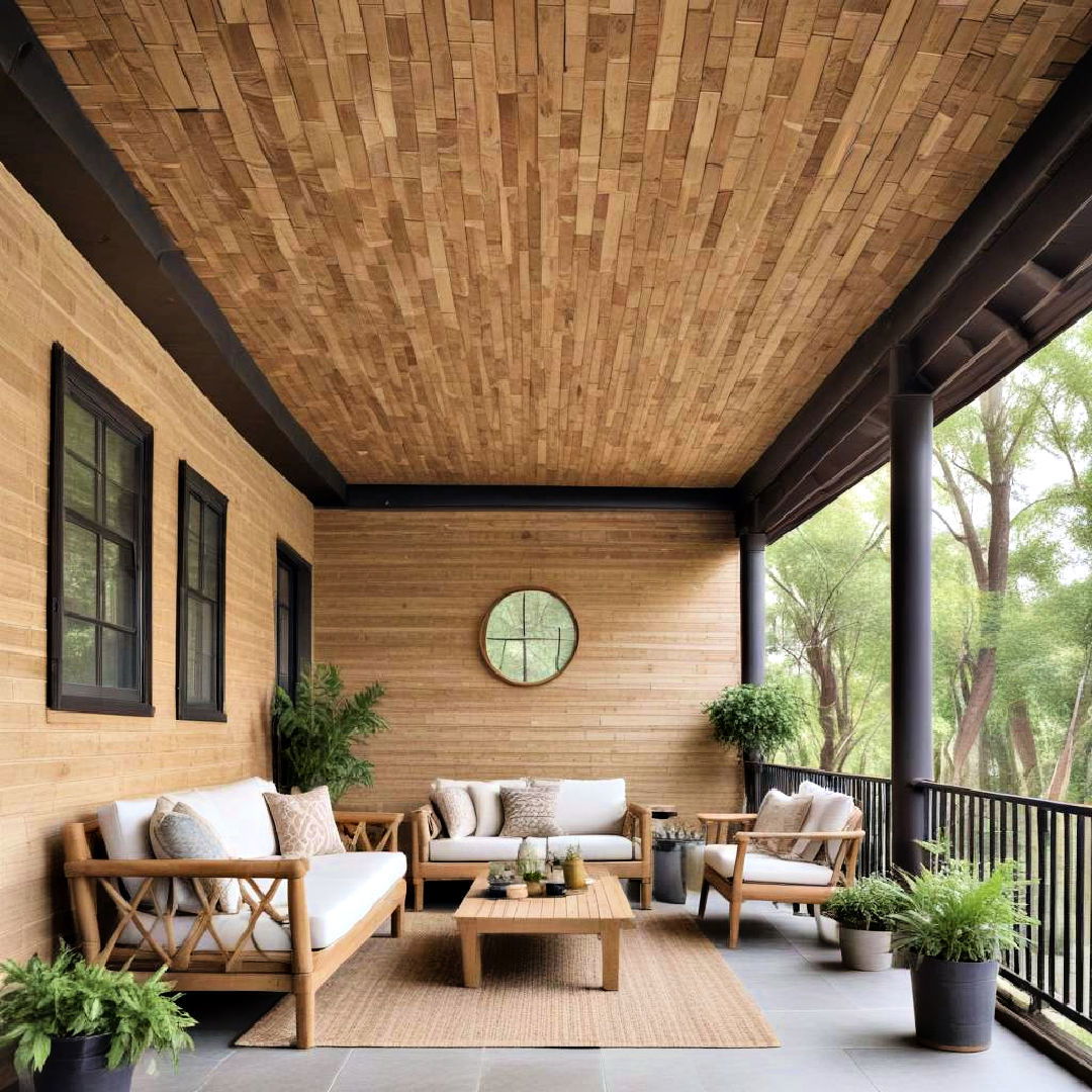 woven bamboo panels