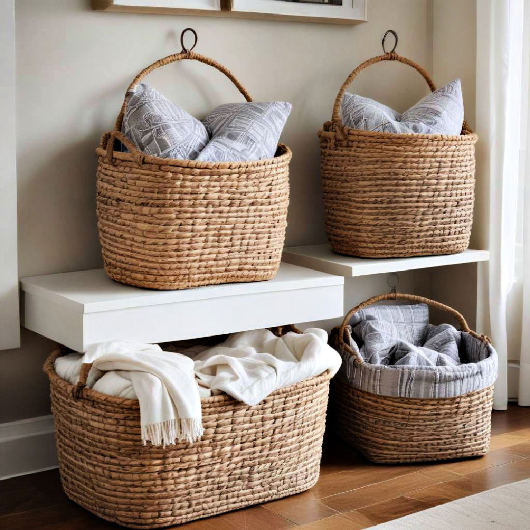 woven baskets