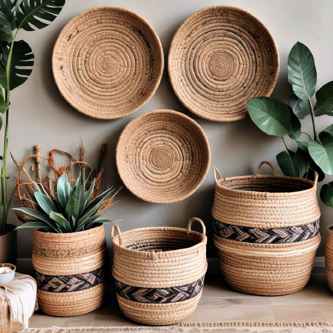 woven baskets