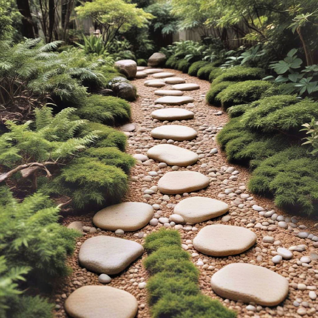 zen garden paths walkway