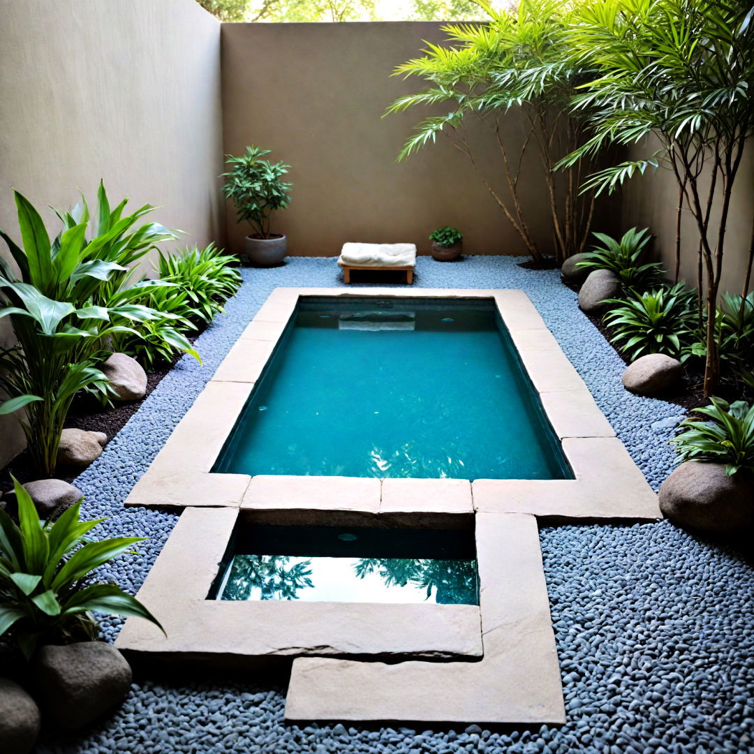 zen garden pool