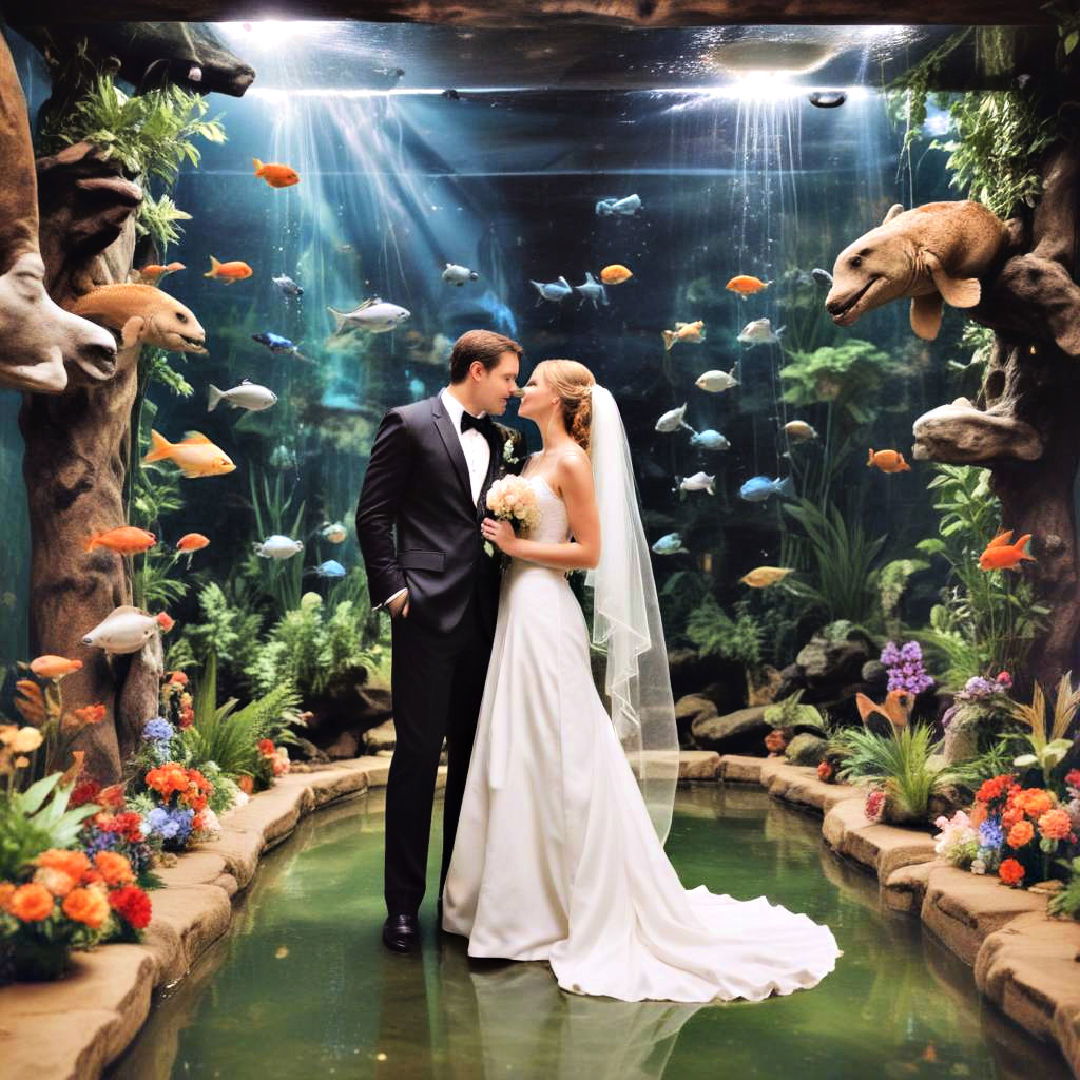 zoo or aquarium wedding