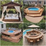 above ground pool deck ideas