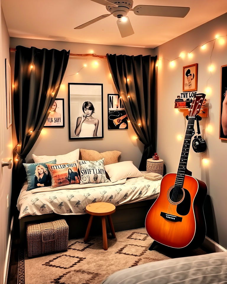 acoustic guitar corner