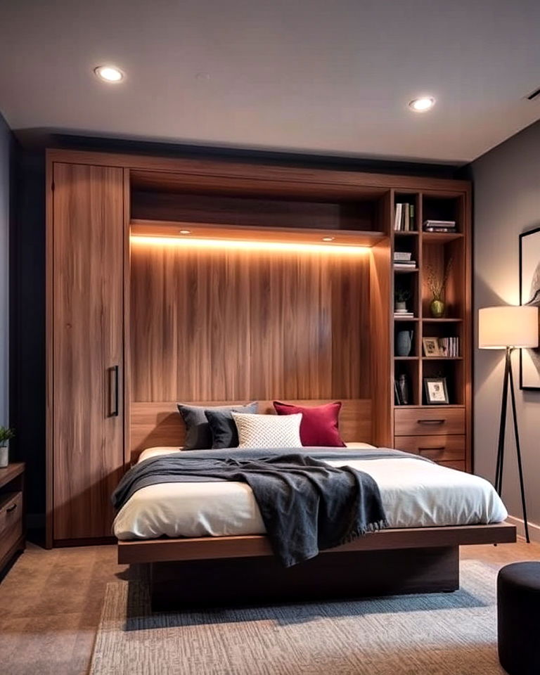 add a murphy bed for flexibility
