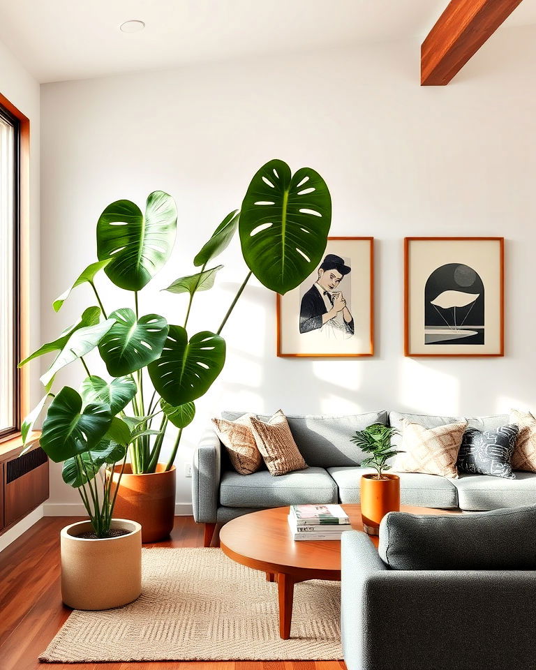 add greenery with indoor plants