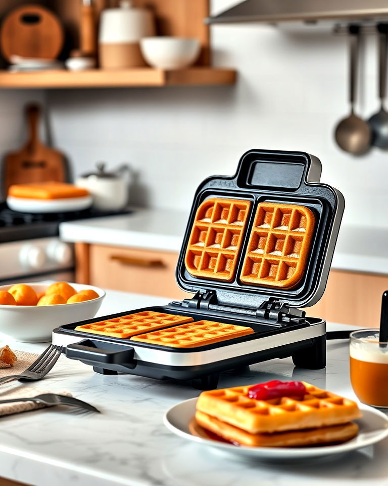adjustable waffle maker
