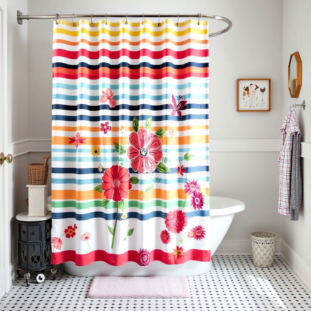 affordable funky shower curtains