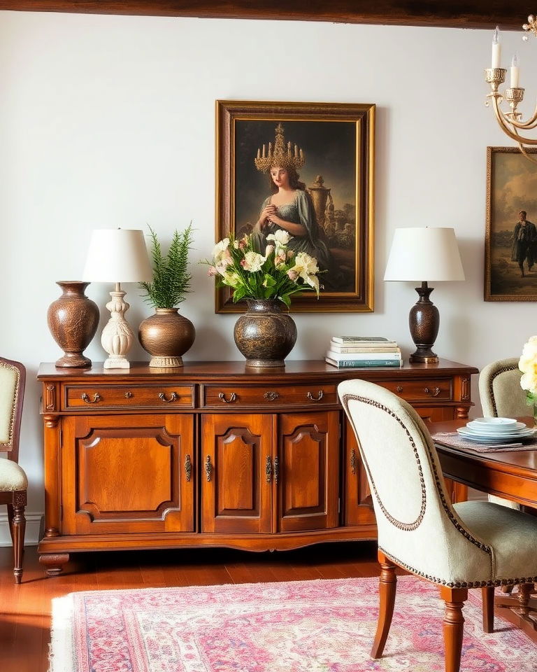 antique sideboards dining room