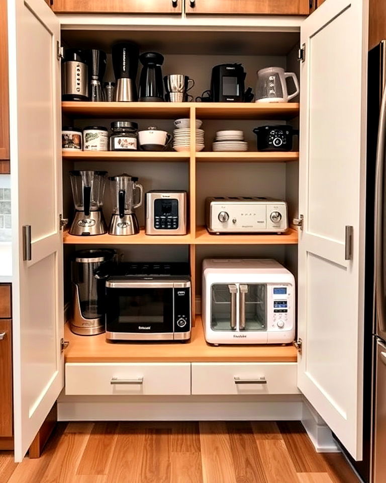 appliance garage pantry