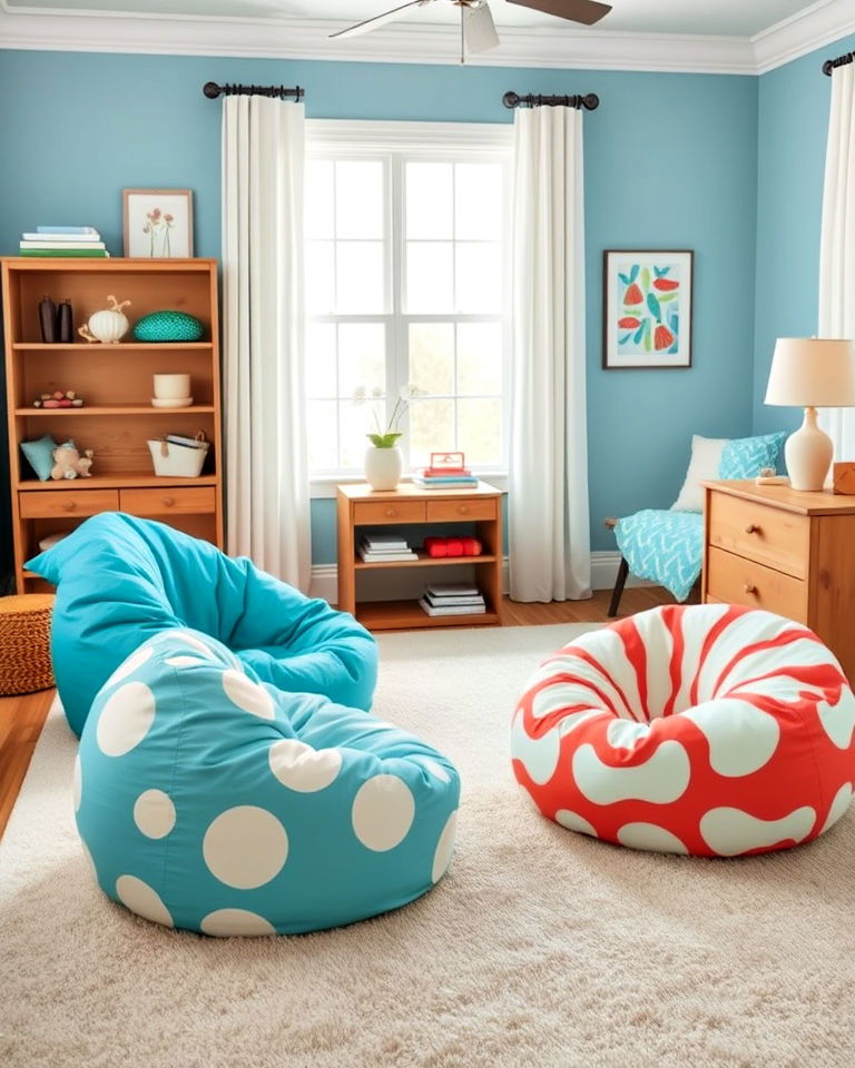 aquatic themed bean bags