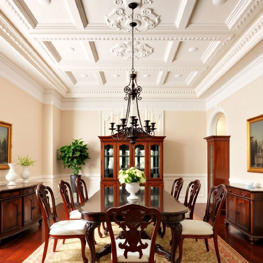 architectural ornate crown molding idea
