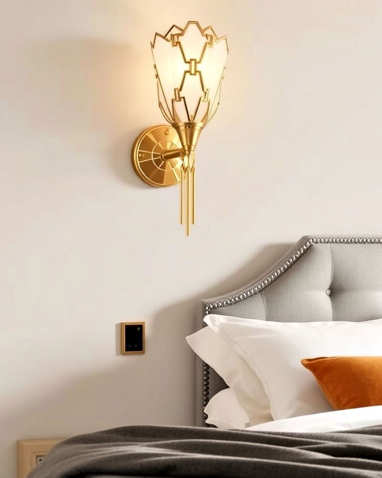 art deco sconces for glamorous elegance