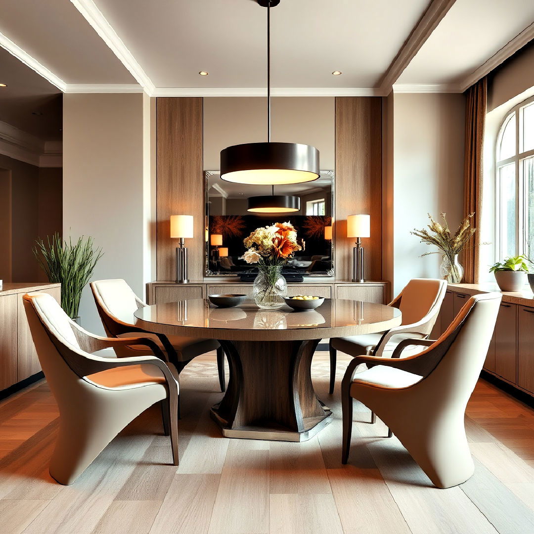 art deco streamlined furniture