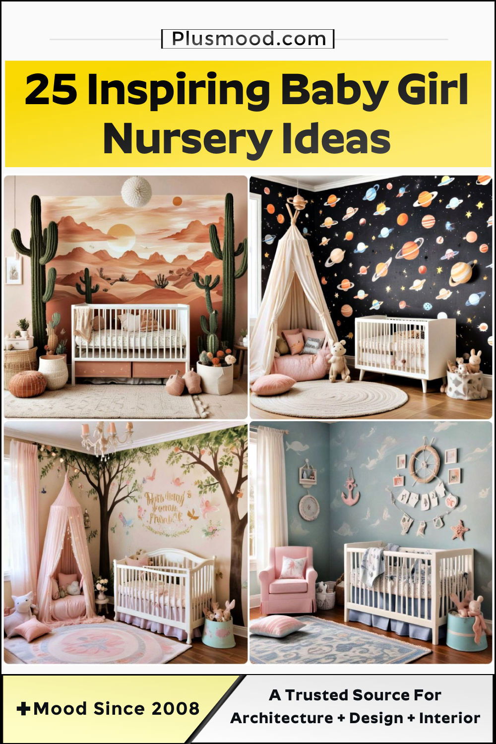 baby girl nursery ideas and inspiration