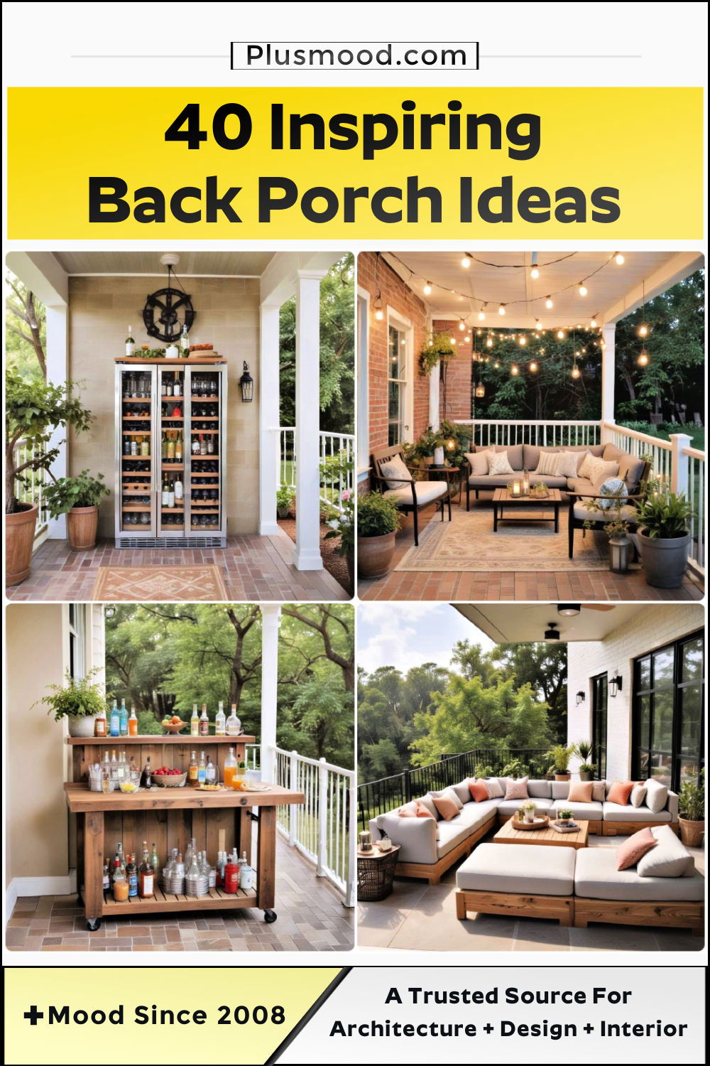 back porch ideas and inspiration