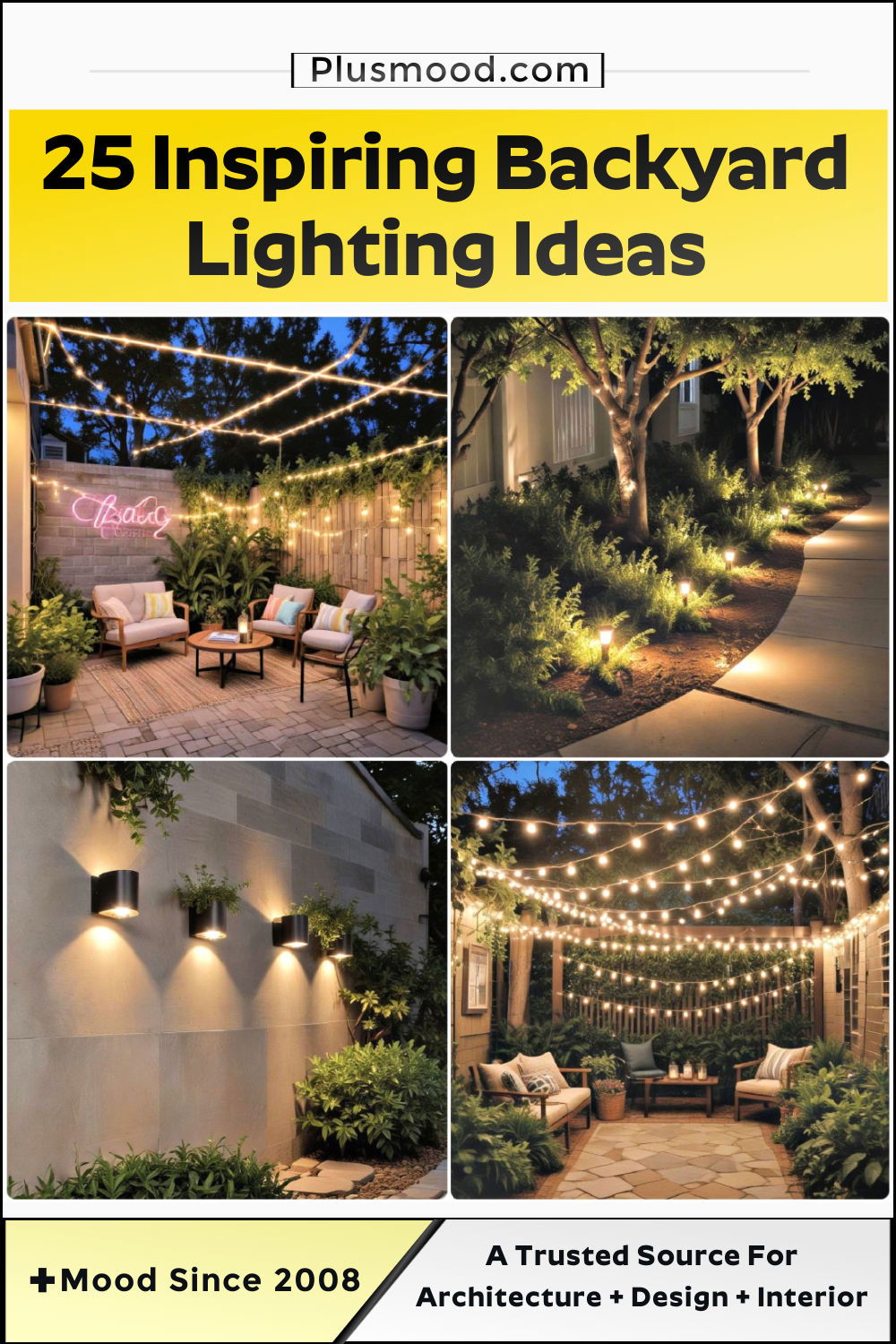 backyard lighting ideas and inspiration