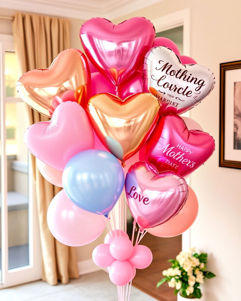 balloon bouquet for mother s day decoration