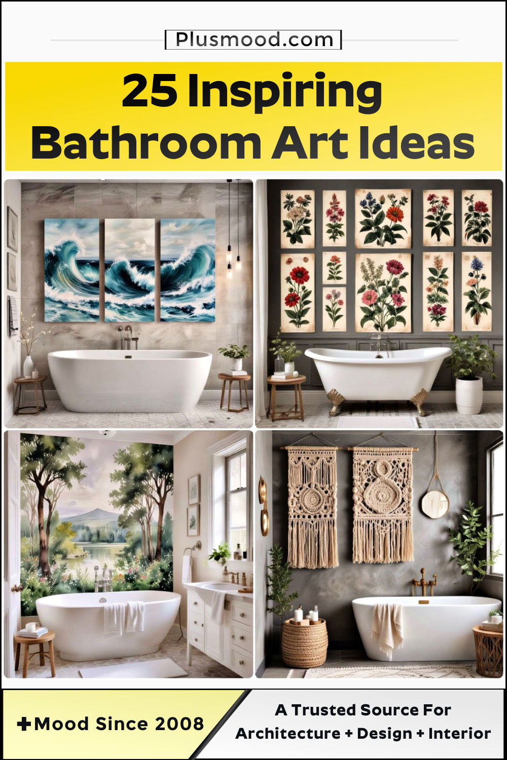 bathroom art ideas and inspiration