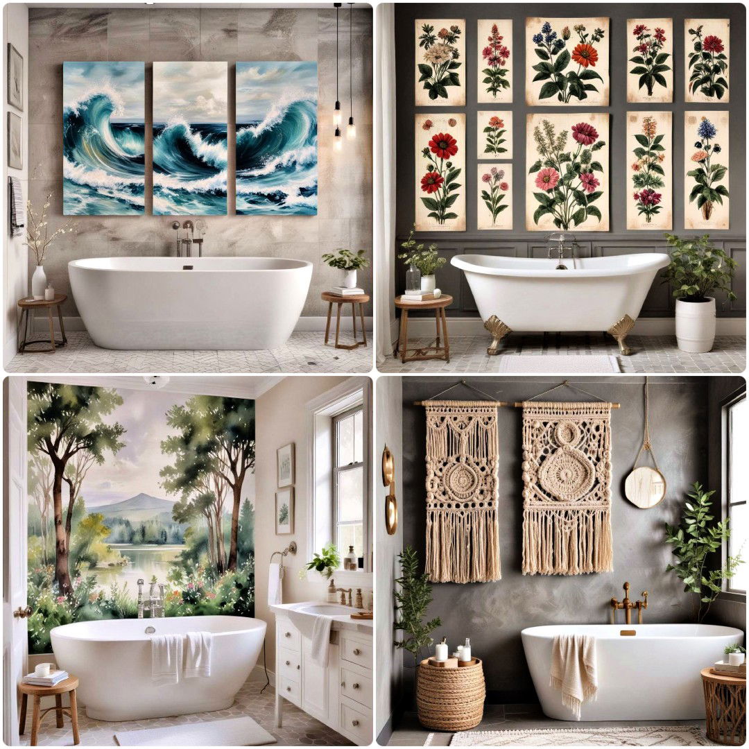 25 Bathroom Art Ideas To Elevate Your Decor