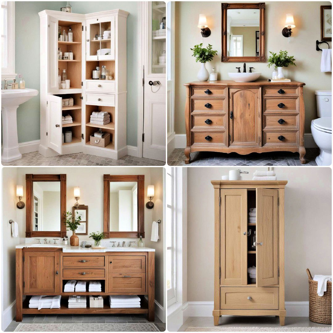 25 Bathroom Cabinet Ideas for A Sleek Look