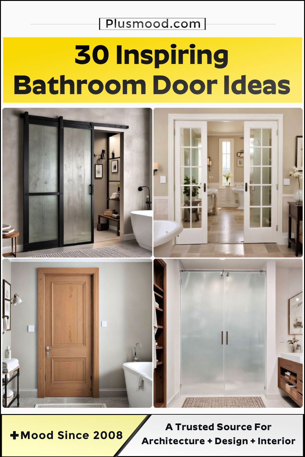 bathroom door ideas to copy