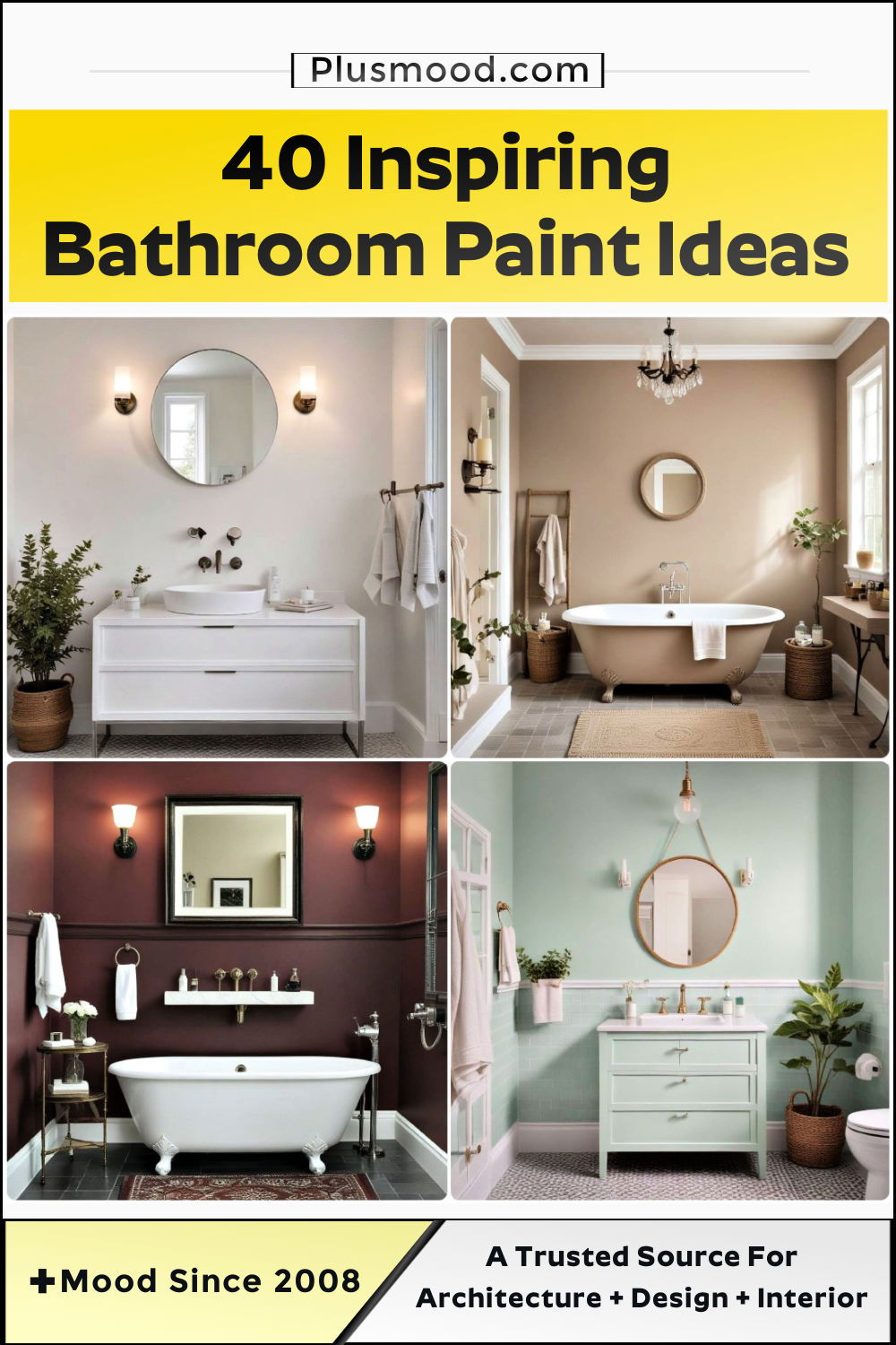 bathroom paint ideas and inspiration