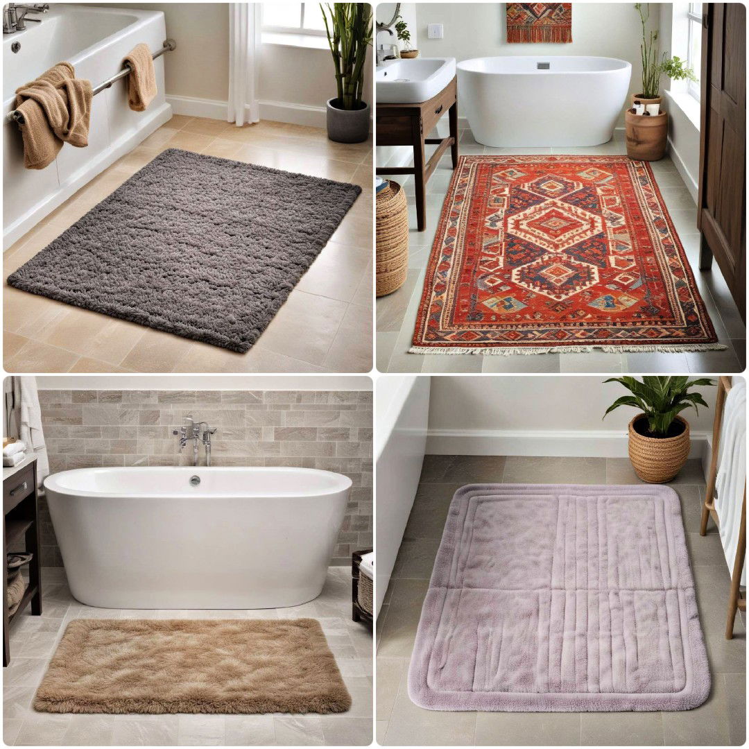 25 Bathroom Rug Ideas for A Soft, Stylish Finish