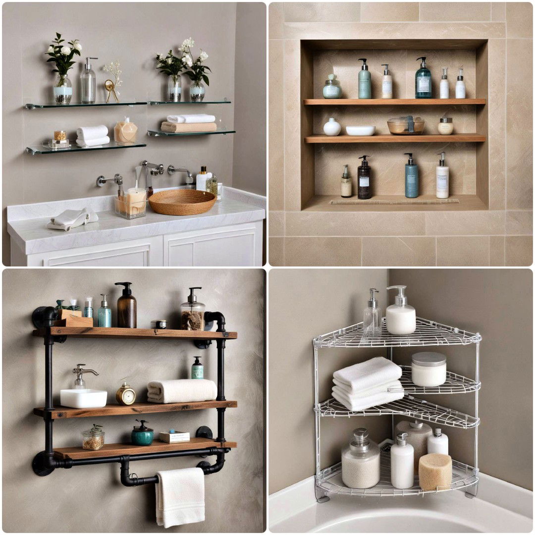 25 Bathroom Shelf Ideas for Small and Large Spaces