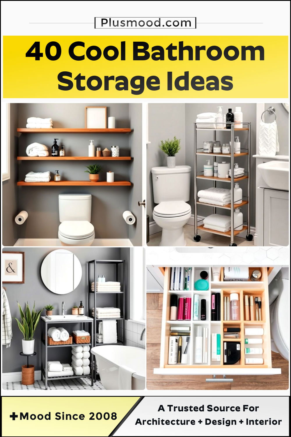 bathroom storage ideas and inspiration