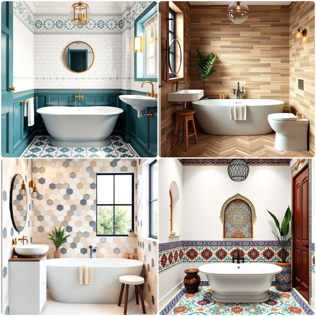 40 Bathroom Tile Ideas To Transform Your Space