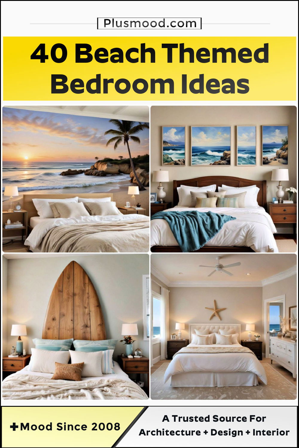 beach themed bedroom ideas and inspiration