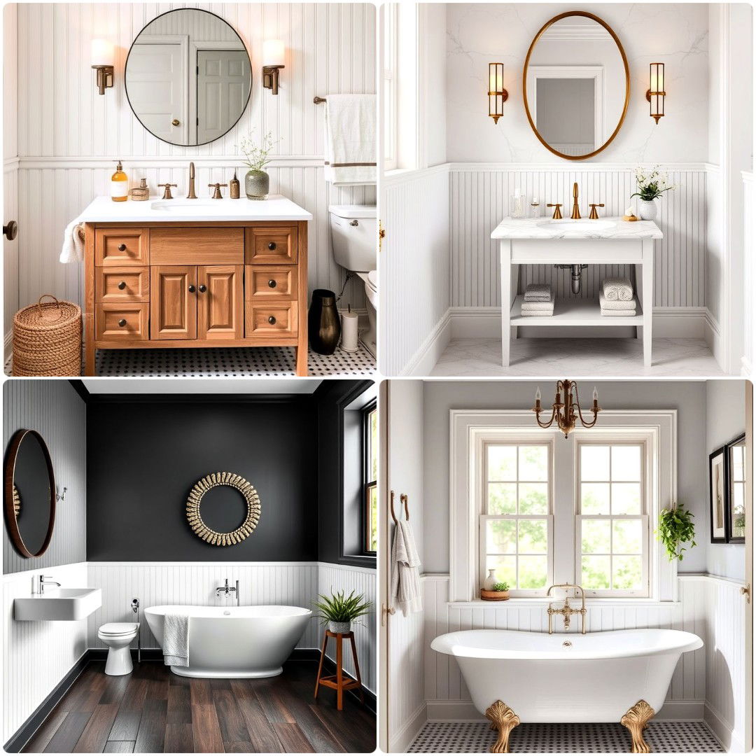 20 Beadboard Bathroom Ideas for Every Home