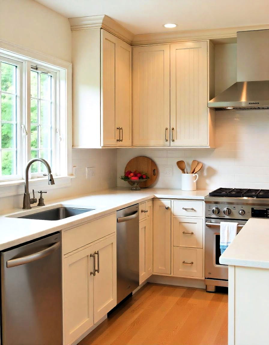 beadboard maple cabinets for kitchen