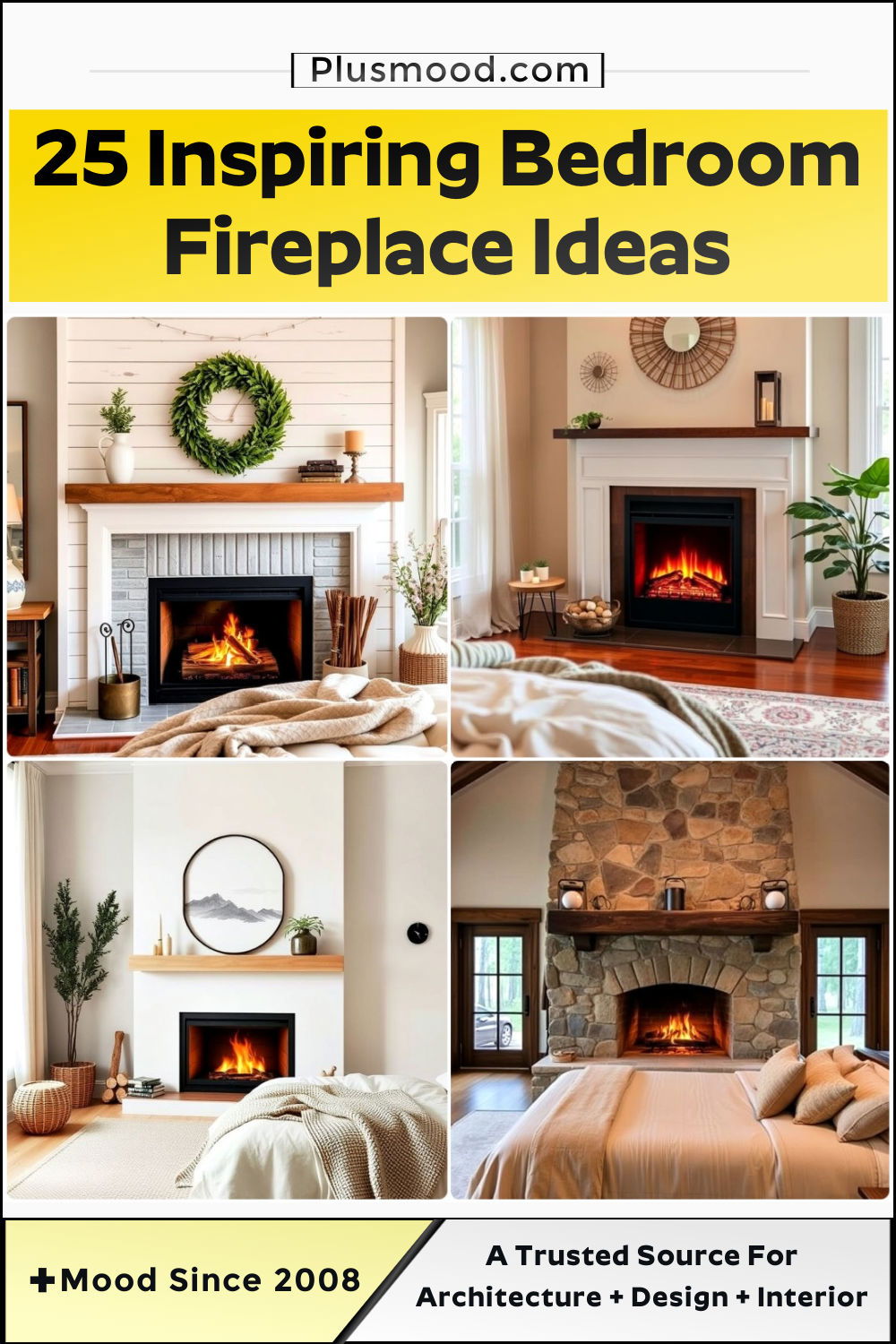 bedroom fireplace ideas and inspiration