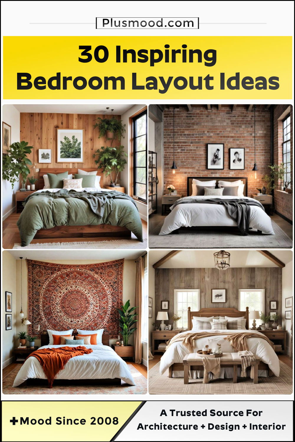 bedroom layout ideas and inspiration