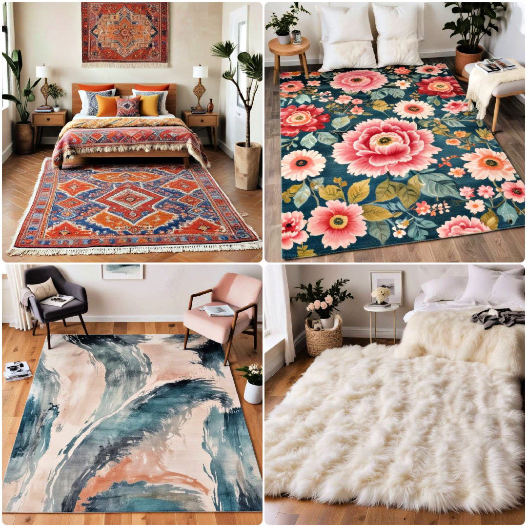 30 Bedroom Rug Ideas To Add Warmth and Style